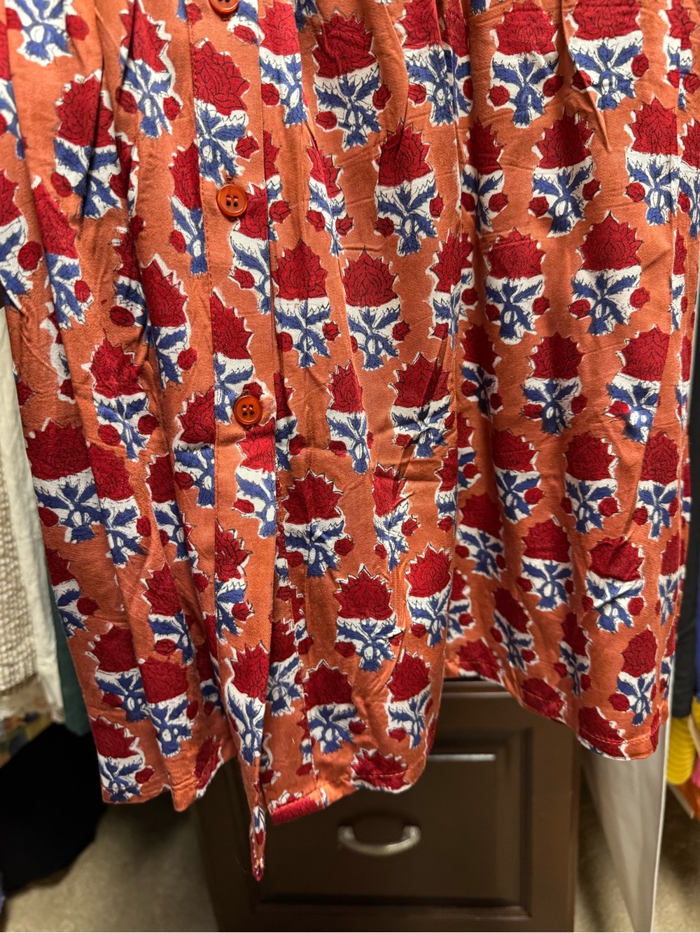 Emerson Fry India Collection Santiago 3 Maxi Dress - Carmen Flowers NWT - Picture 6 of 10